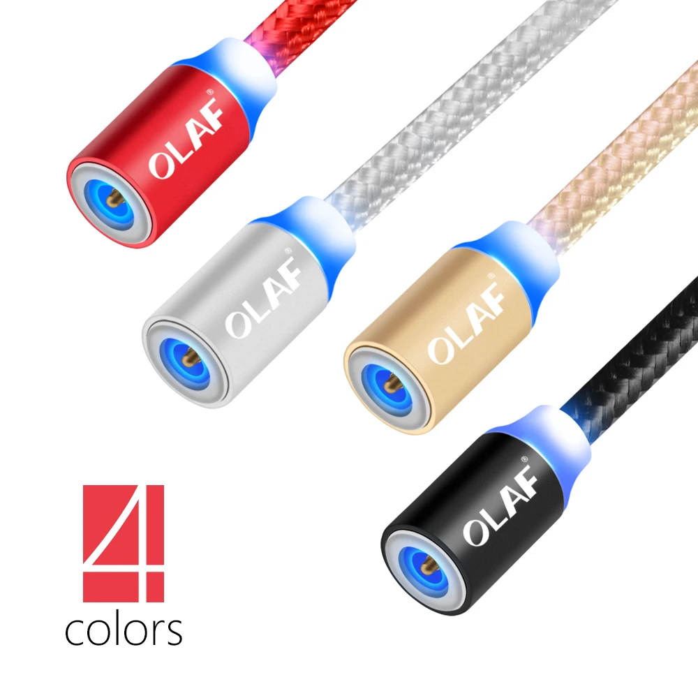 Магнитный кабель OLAF Micro usb type C адаптер для быстрой зарядки Microusb type-C магнитное зарядное устройство USB C для iphone huawei samsung xiaomi