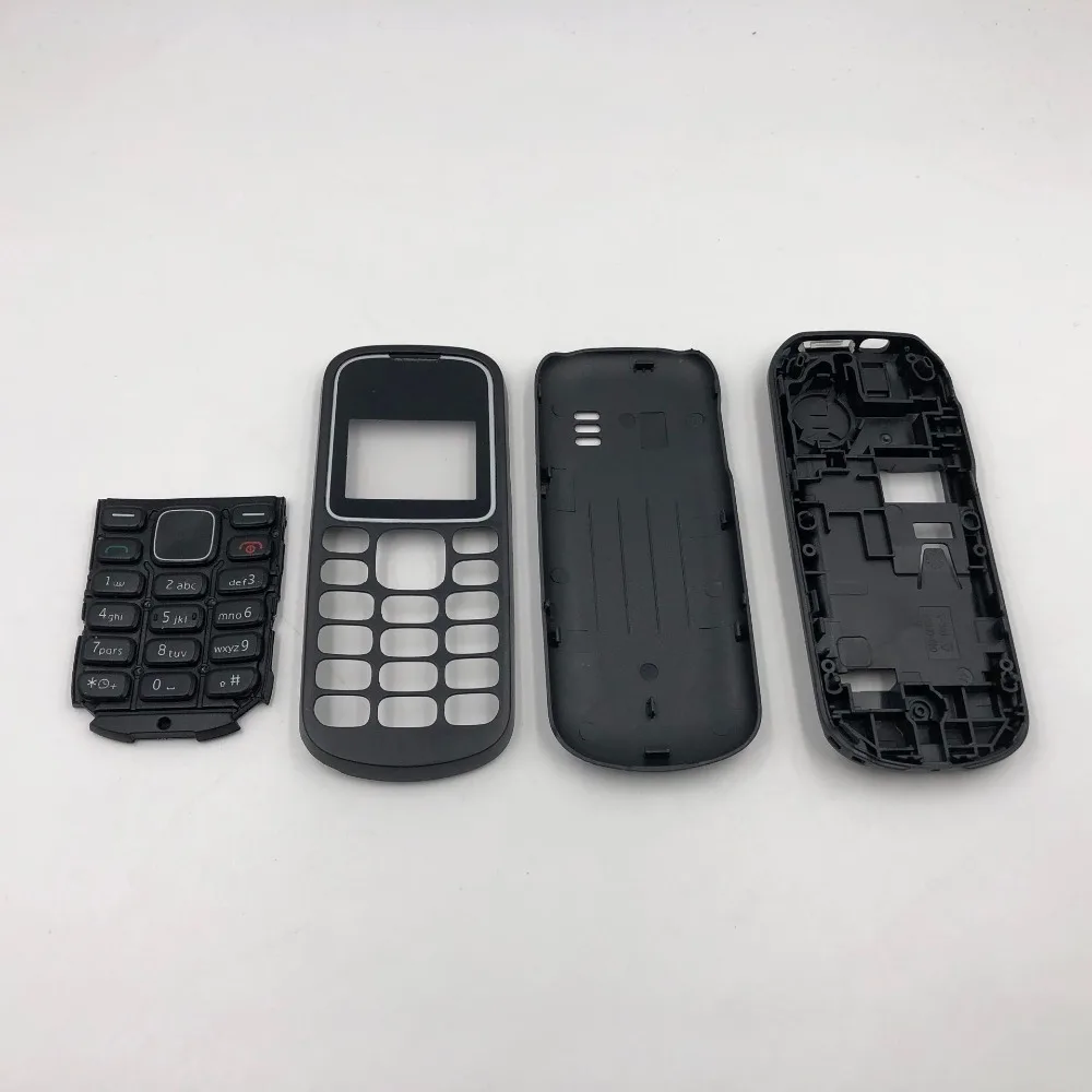10 шт./лот чехол с полным покрытием корпуса для Nokia 1280 рамка + средняя задняя крышка