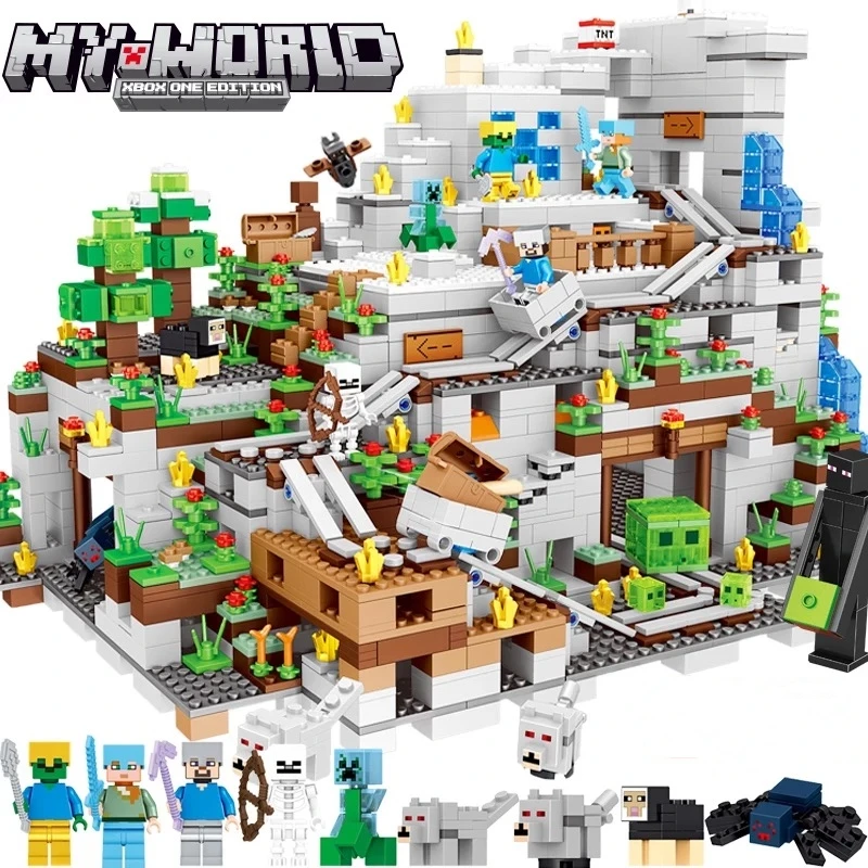 

My World Series Best Educational Building Blocks Brick Shovel Smart Toys 2052 Pcs Children's Toys Birthday Gifts Minecrafter