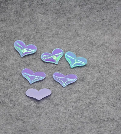 3 3,8*3 см 100 шт/партия цветная наклейка на ткань "Сердце" diy мягкая аппликация для детей головные уборы из ткани аксессуары - Цвет: 3