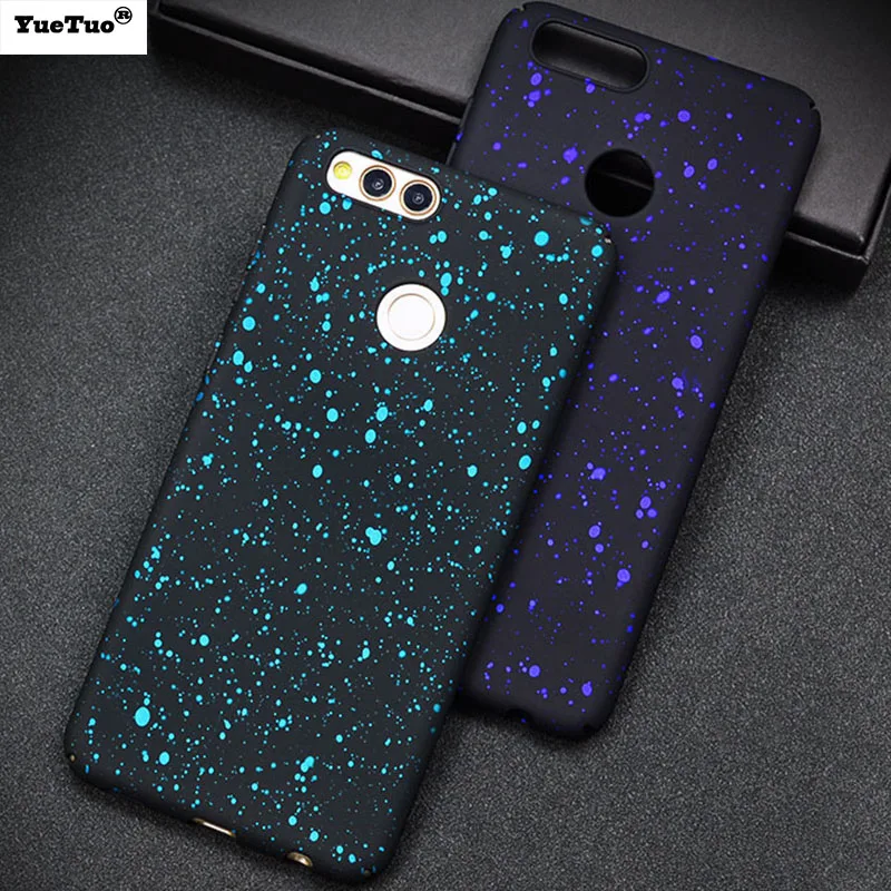 Чехол YueTuo etui funda Coque чехол для Huawei Honor 7X7 X play 3d блестящие матовые Роскошные ультра