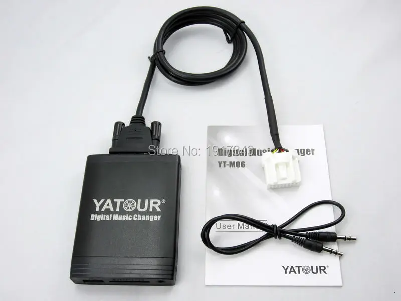 YATOUR автомобильный адаптер AUX MP3 SD USB музыкальный CD CHANGER разъем CDC для MAZDA 2 3 5 6 BT-50 CX-7 MPV MX-5 Premacy SPD RX-8 радио