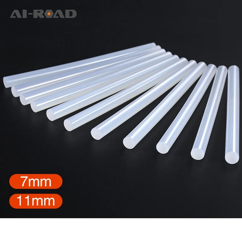 

20Pcs/Lot 7mmx150mm/11m x200mm Hot Melt Glue Sticks For Electric Glue Gun Silicone Craft Album Repair Tools For Alloy