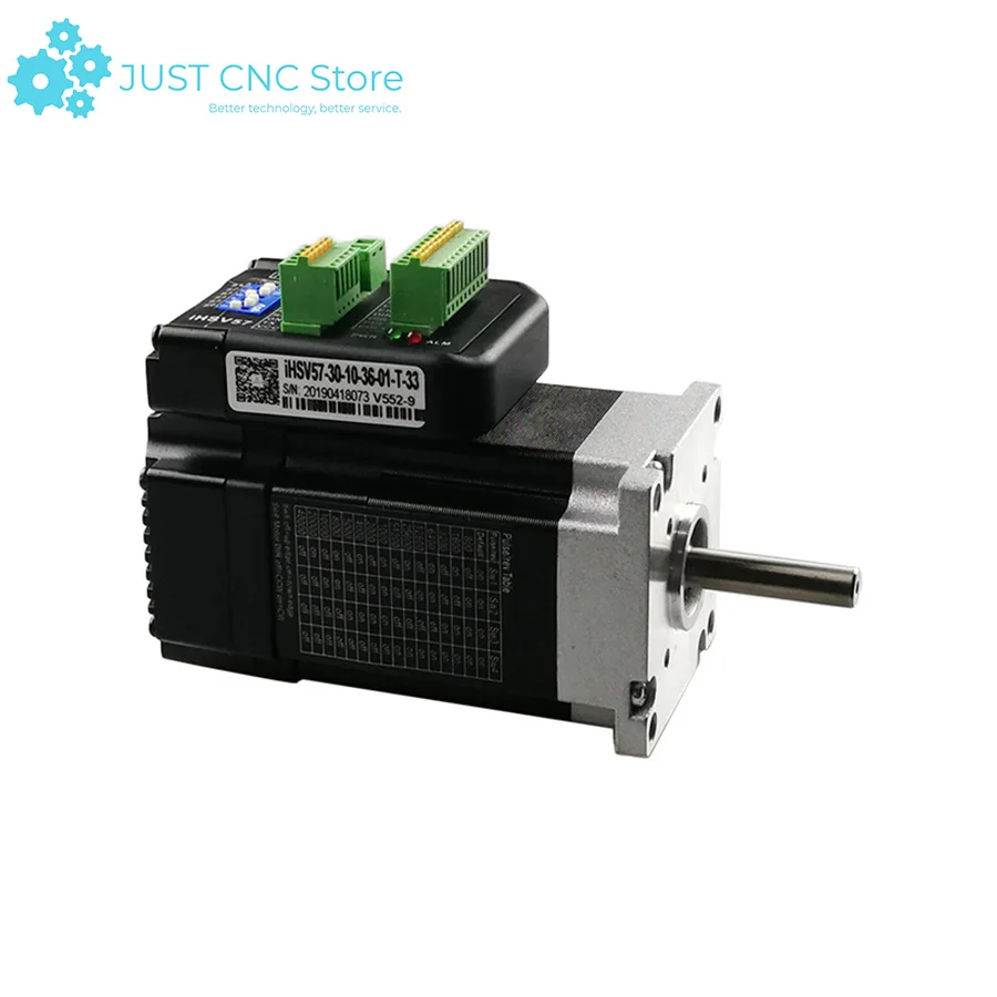 

Nema 23 servo motor 57 integrated AC 100w high speed 3000RPM 36V IHSV57-30-10-36-01-T-33