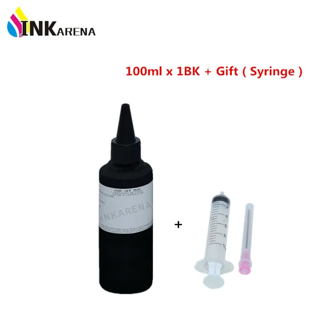 Aliexpress.com : Buy INKARENA Black Printer ink Refill Ink kit Replacement for HP Inkjet