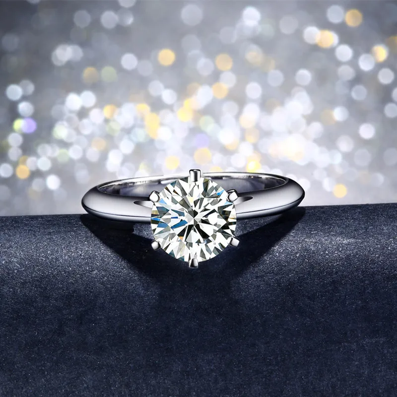 classic 100% solid 925 sterling silver ring etern