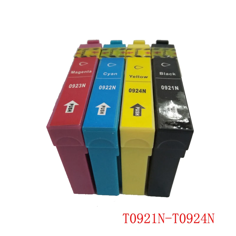 

Vilaxh T0921 Compatible Ink Cartridge T0921N-0924 For Epson Stylus C91/CX43000/T27/T26/T27/TX106/TX109/TX117