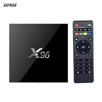 

X96 Android 6.0 TV Box Amlogic S905X Max 2GB RAM+16GB ROM Quad Core WIFI HDMI 4K HD Media Player Smart Set Top BOX PK A95X V88