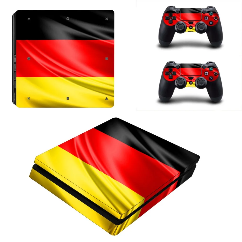 Немецкий нации PS4 тонкий переводная картинка для Sony PlayStation 4 консоли и контроллера