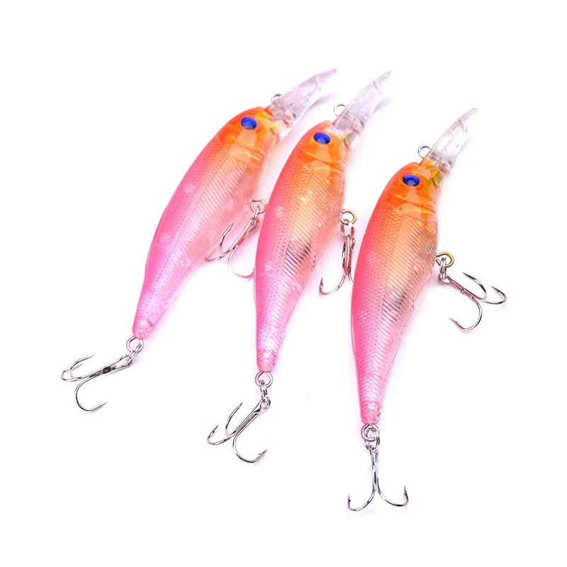 fishing lure have steel ball,pesca in deep/shallow water,10.6g 12.8cm