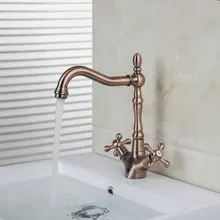 Кухонный поворотный умывальник, старинный, из медной латуни, настенное крепление 8632-2 кухня Cozinha Torneira смеситель с одним отверстием, смеситель