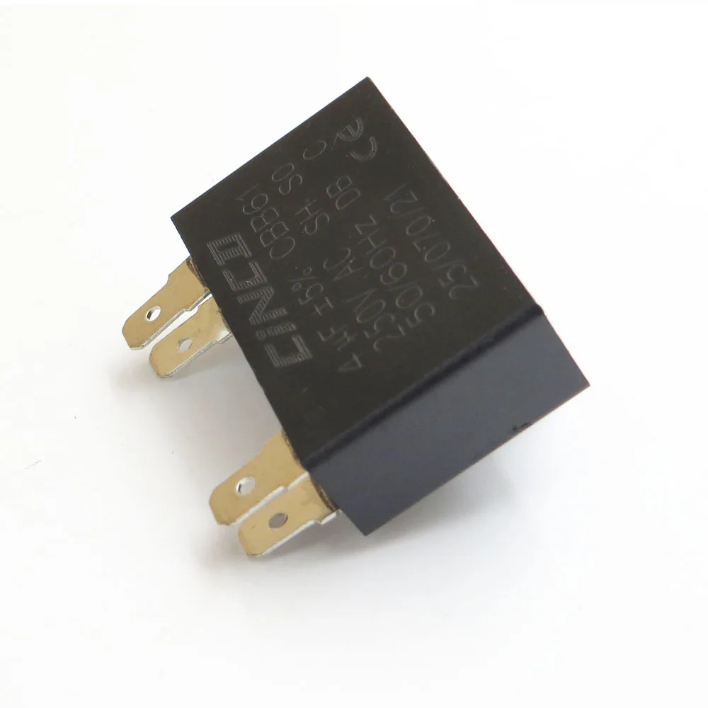 

Motor Run Capacitor Ceiling motor fan 4 uF 250 V CBB61 Start exhaust ventilating Air Conditioner 220 mf mfd VAC Volt
