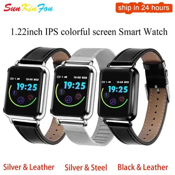 

For Samsung Galaxy S8 S9 Plus S7 Edge Bluetooth Smart Watch Men Waterproof Blood Pressure Fitness Tracker Heart Rate Smartwatch