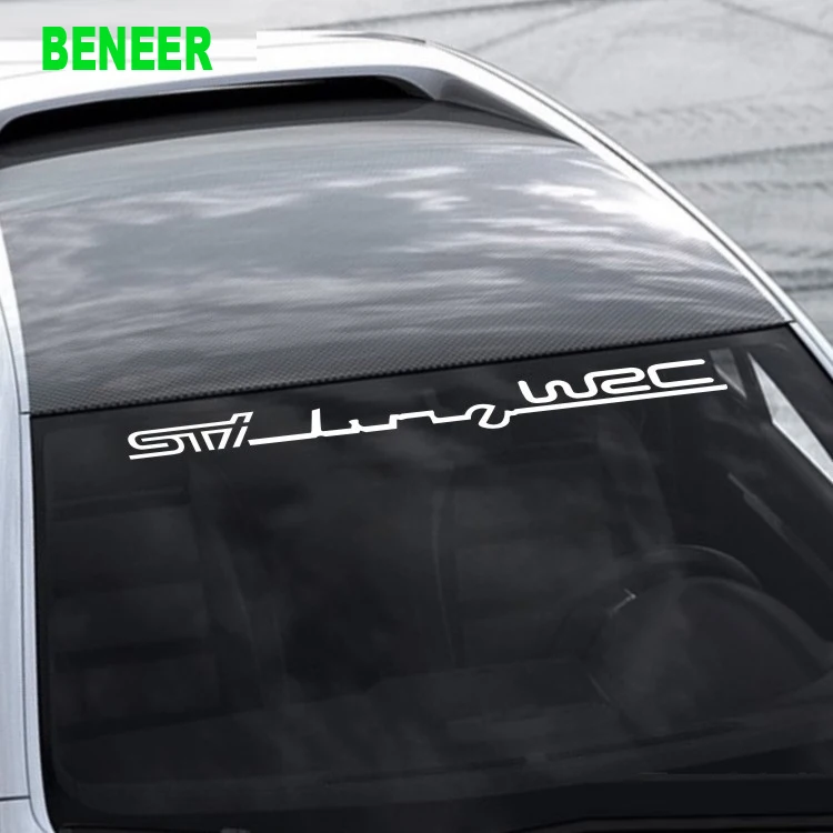 3 Colors car windscreen windshield Decoration Sticker in Car Stickers