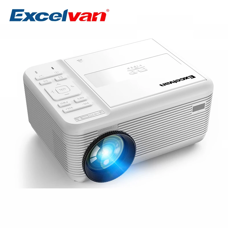 Макс 1920*1080P DVD проектор LED TV Портативный HD домашний кинотеатр поддержка DVD/VCD/CD диск