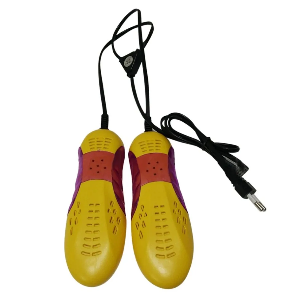 

Race Car Shape Violet Light Shoe Dryer Foot Protector Boot Odor Deodorant Dehumidify Device Portable Shoes Drier Heater