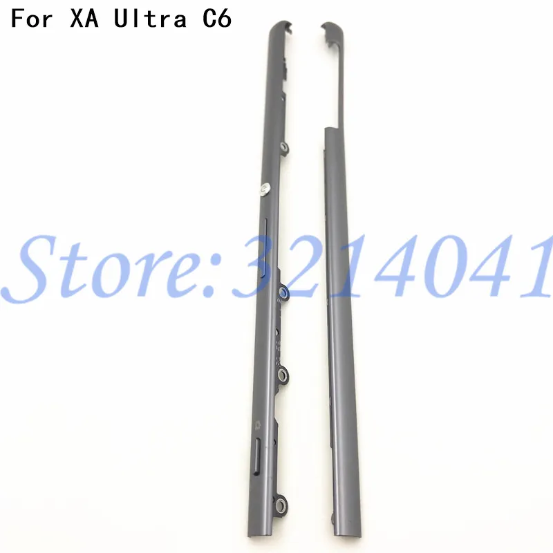 Original Metal Side Part Sidebar Of Middle Frame Chassis Bezel For Sony Xperia XA Ultra C6 F3211 F3212 F3213 F3215 F3216 6inch | Мобильные