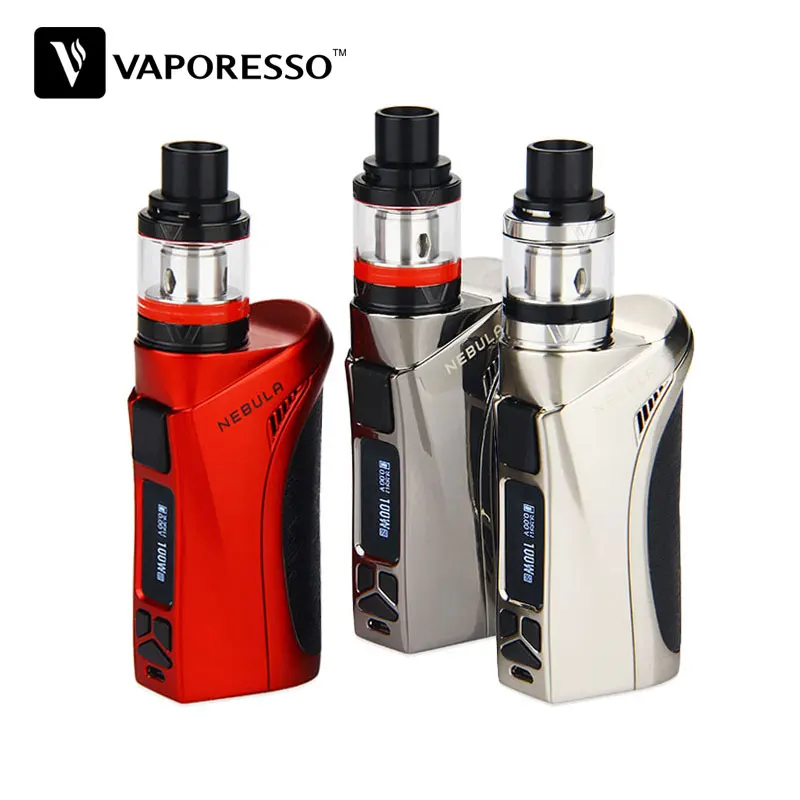 

Original 100W Vaporesso Nebula TC Kit w/ Veco Plus Tank Atomizer 2ml Nebula Box MOD Electronic Cigarette vs Nebula Mod 80W /100W