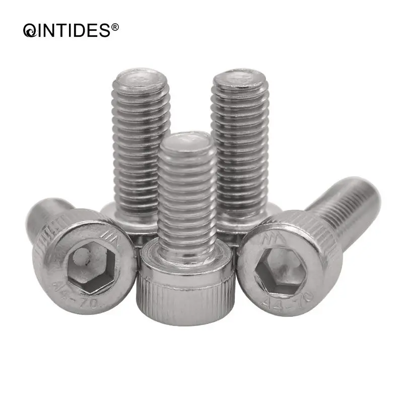 QINTIDES M8 Hexagon socket head cap screws 316 stainless steel hex