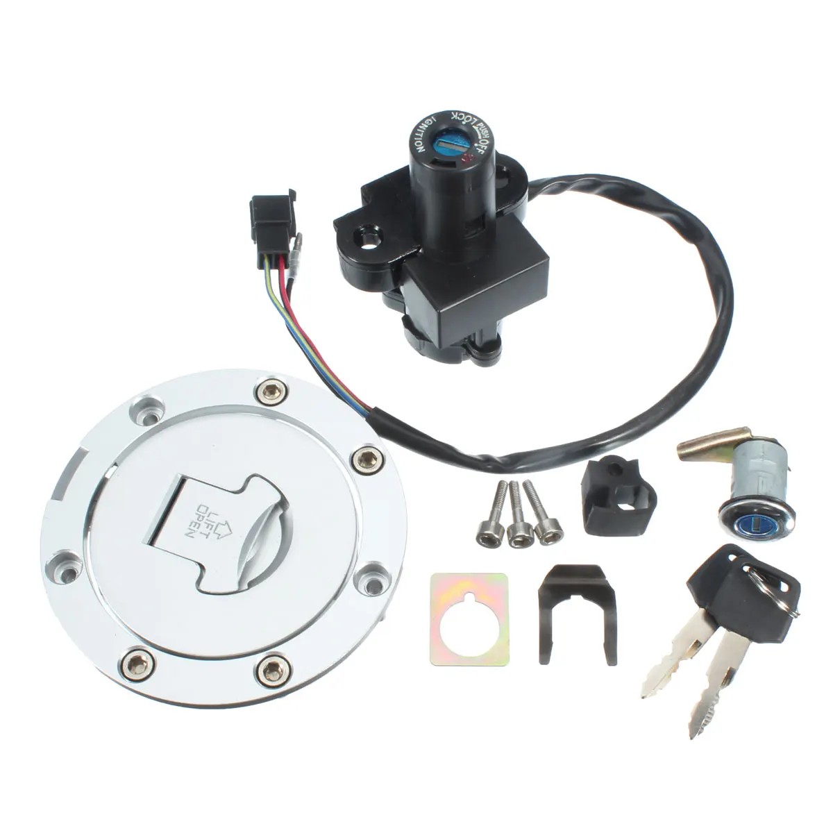 

Ignition Switch Cap Lock Set With 2 Keys For Honda CBR900RR 92-95 919RR 96-99