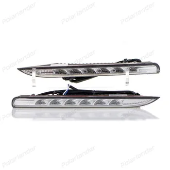 

2017 new arrival auto part For R/enault K/oleos 6LEDS 2011-2013 daying running lights Car styling