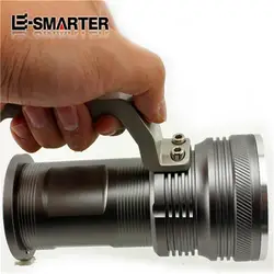 E-SMARTER 500 м Long range Портативный прожектор светодиодный фонарик Cree R5 светодиодный Водонепроницаемый Перезаряжаемые Рыбалка Отдых на природе