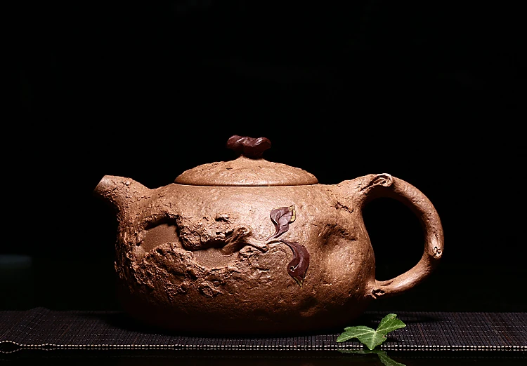 Мастер ручной работы бутик 325cc аутентичный Исин чай горшок Китайский Здоровый фиолетовый глина Ганодерма Gongchun чайник