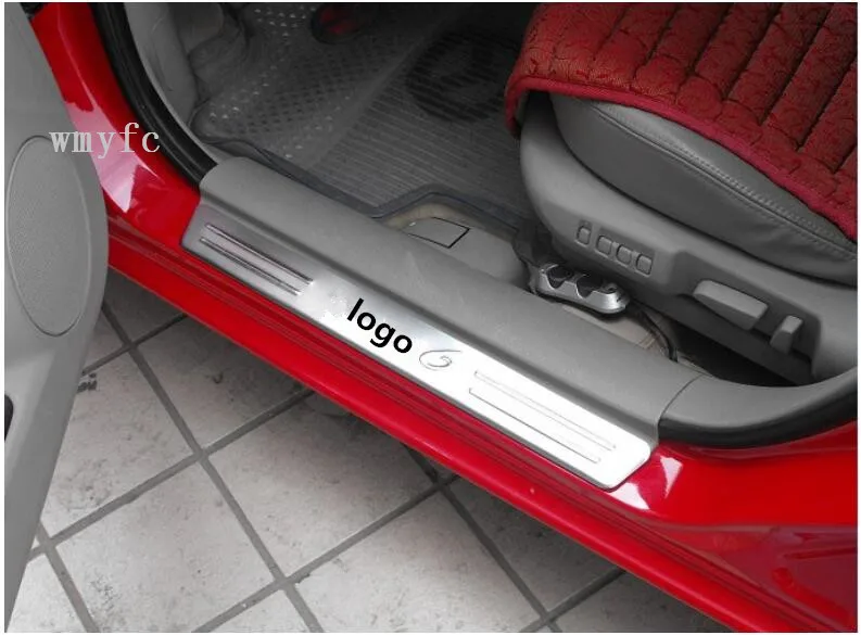 Нержавеющая сталь Боковая дверь подоконник Накладка для Mazda6 Mazda 6 M6 Atenza 2009