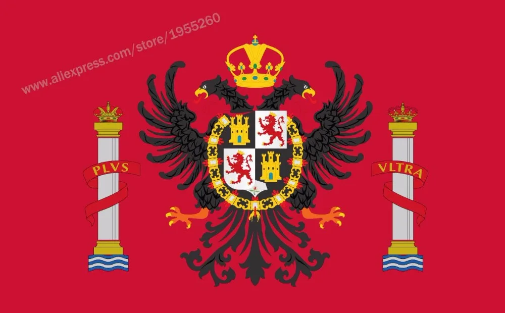 Флаг Толедо 3x5 футов 90x150 см испанские флаги