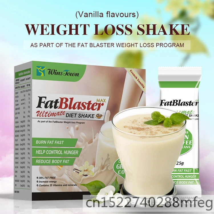 

Vanilla Flavours Fat Blaster Diet Shake Milk Shake DETOX Flat Tummy Tea Fat Burner Slimming Product Weight Loss Perfect Body