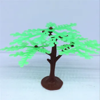 

2017 Real High Quality 10pcs 2.8 Inch Snow Tree Scenery Lands Cape Train Model Trees Sand Table Artificial Plastic Scale 1/87