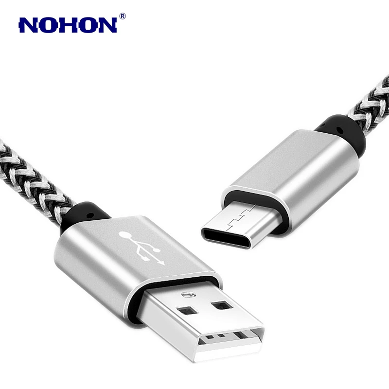 3 м Плетеный usb кабель для зарядки данных type C huawei P10 Mate10 Mate20 Honor 20 10 9 8 samsung S8 S9 Plus OnePlus