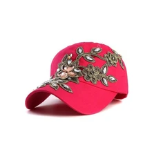 Летняя женская бейсболка для улицы солнце спортивная шапка, сезон осень-зима роза со стразами Кепка с уткой козырек дропшиппинг