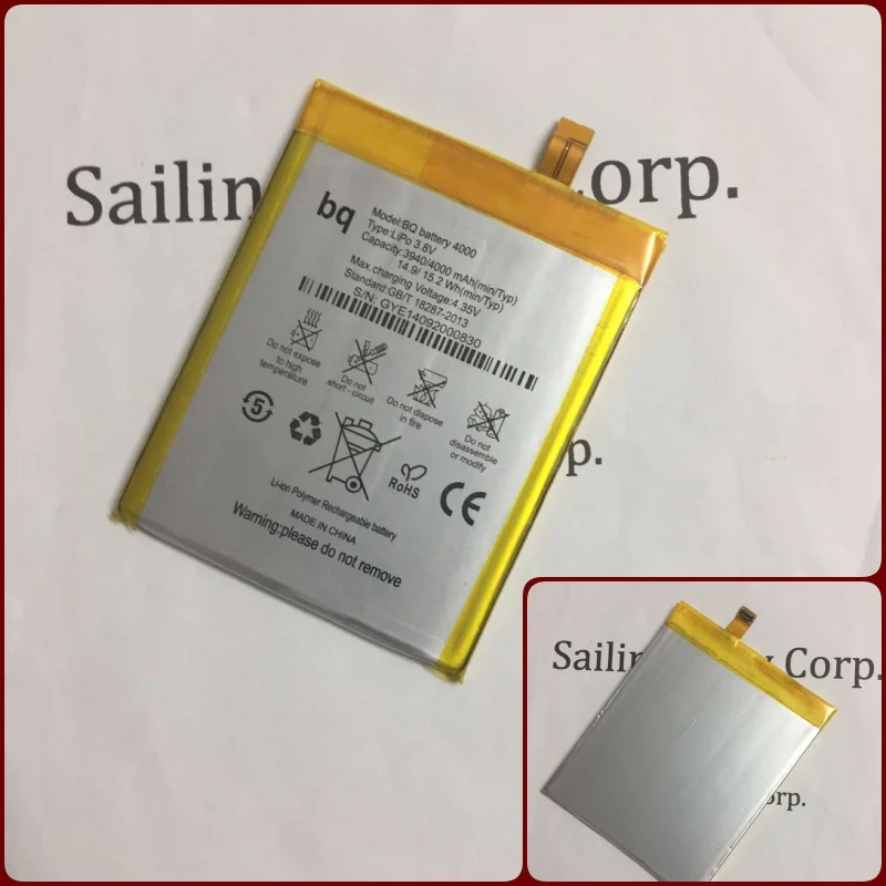 

Battery suitable for bq Aquaris E6 with Battery Model bq battery 4000 mAh