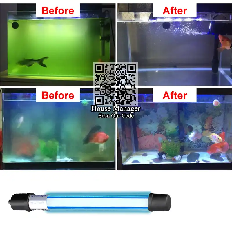 Aquarium Uv Sterilizer Ultraviolet Germicidal Lamp Uv Lamp Light