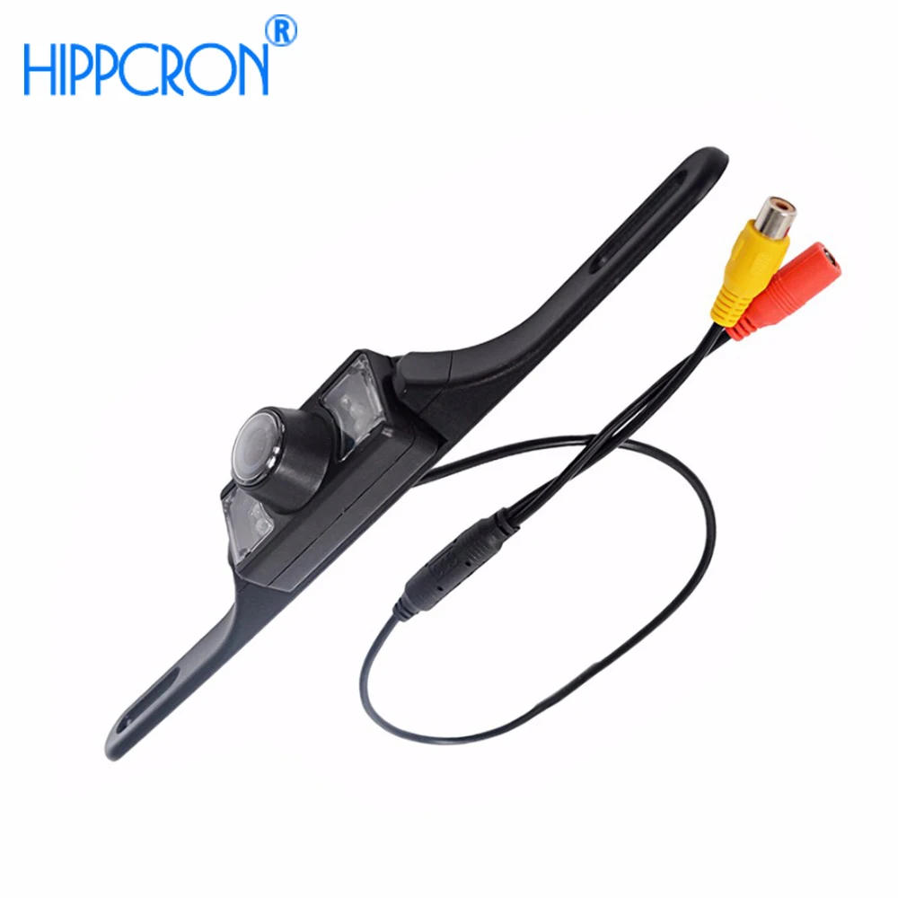 

Waterproof Car Rear View Camera License Plate Frame Wire / Wireless HD Vehicle Backup Parking LED Night Vision 140 Degree CCD
