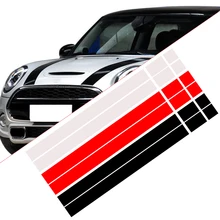 2 шт., виниловые наклейки на крышку капота автомобиля R50 R53 R56 R55