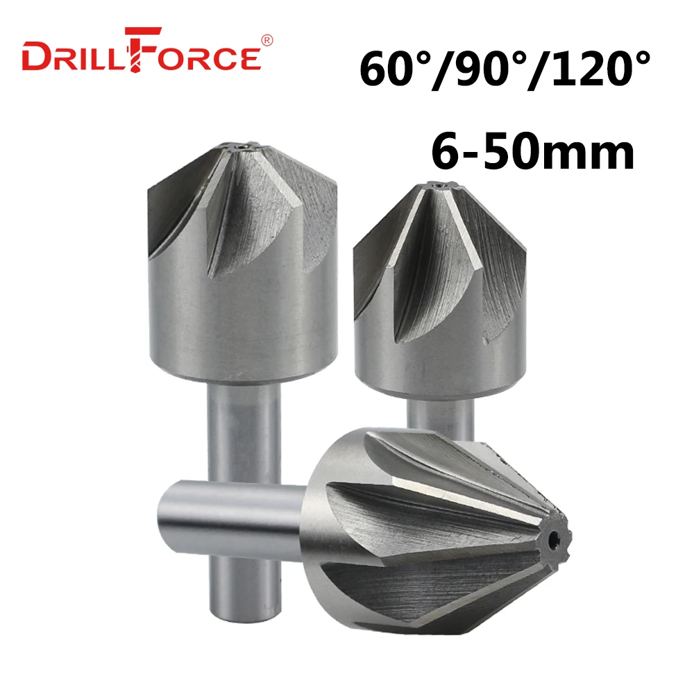 Details about   32mm Dia 60 Degree Straight Shank Chamfer Milling Cutter Countersink Drill Bit 