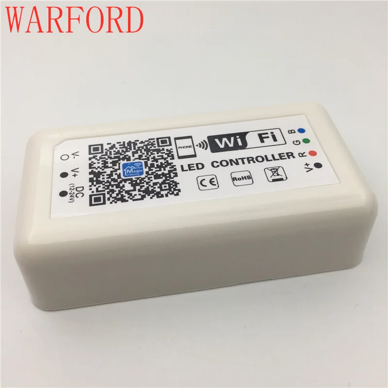 

DC12-24V 12A Mini LED RGB WIFI Controller ,Smart phone Wireless Dimmer IOS and Android Mobile iPhone RGB led strip light tape