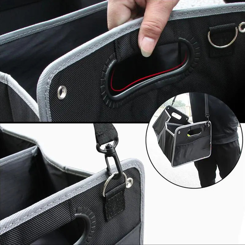 car Accessories Trunk Storage Box foldable Container Bag Tools Organizer for bmw F30 F10 F20 E60 E61 E91 E92 E93 F07 X1 X3 X4 X5