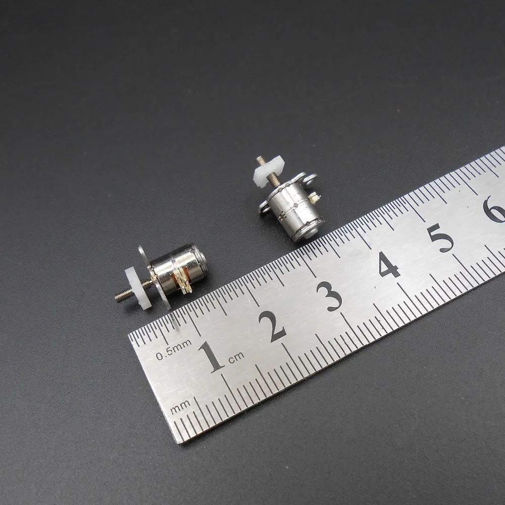 10PCS Micro 6MM 2-Phase 4-Wire Stepper Motor Mini 6.5mm*6mm Stepping Motor DIY