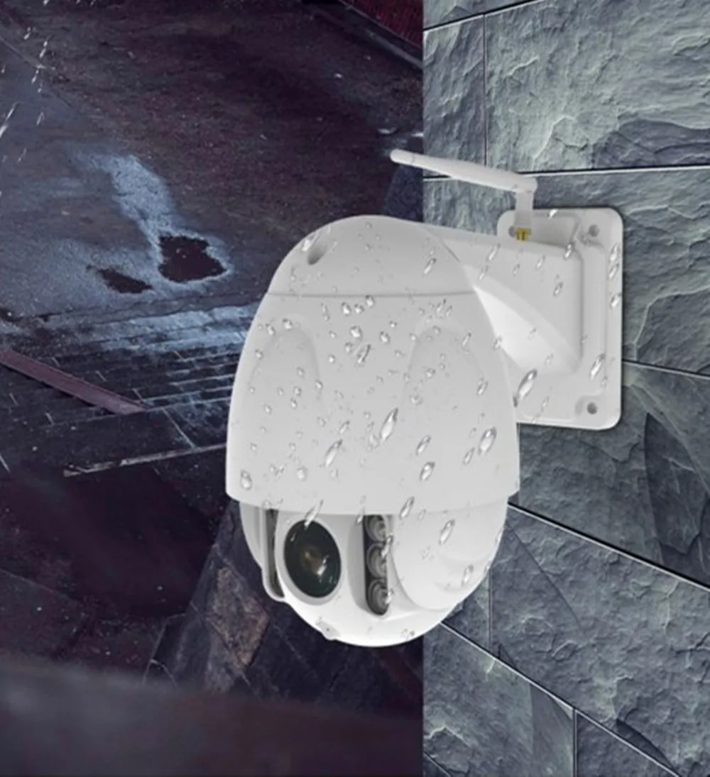 

Купольная IP-камера, 2 МП, 1080P, 4-кратный зум, автофокус, объектив 3,6-12 мм, беспроводная PTZ