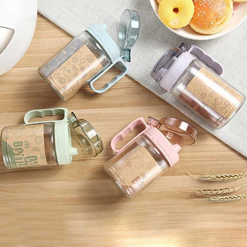 580ml NEW Glass Kitchen Oil & Vinegar Storage Dispenser Leak-proof Soy Sauce Cruet Glass