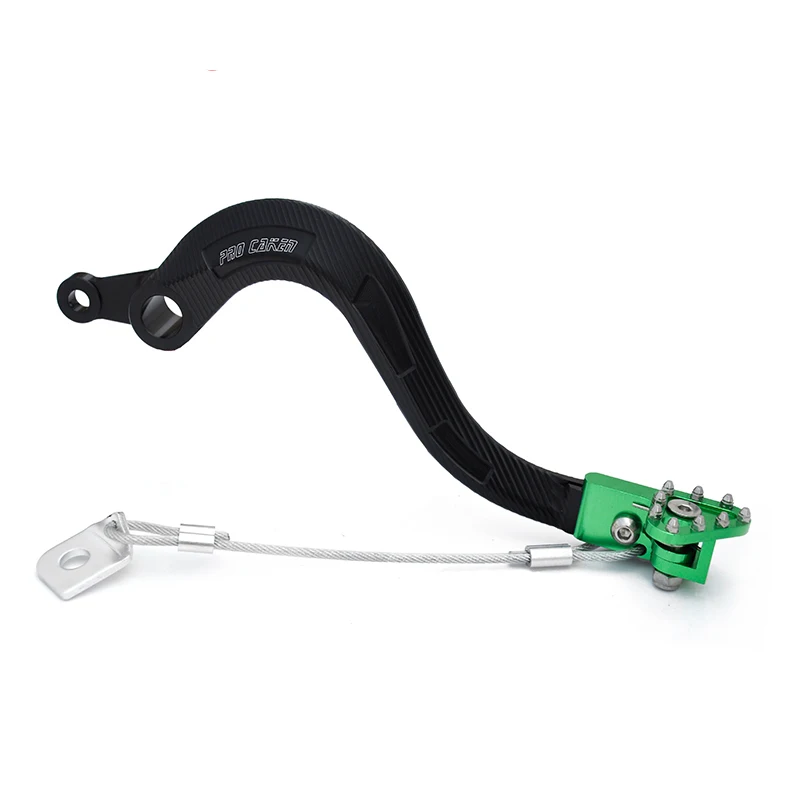 

New Billet Flexable MX Rear Foot Brake Pedal For KAWASAKI KX250F KXF 250 04- 13 Dirt Bike Motorcycle