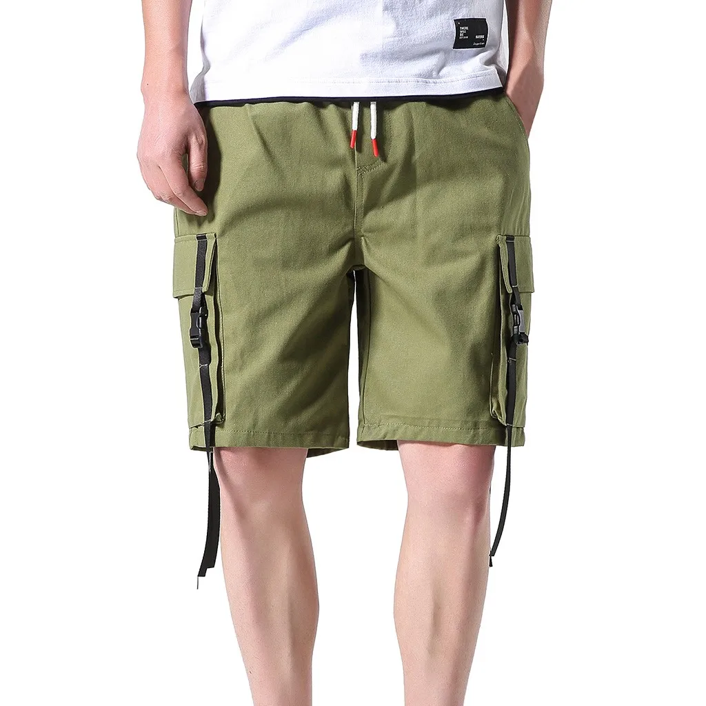 Для мужчин короткие homme Для мужчин для девочек; Детские шорты; Повседневное на открытом воздухе Карманный рабочие брюки пляжные багги pantalones hombre