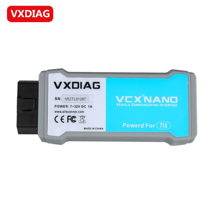 

VXDIAG VCX NANO for TOYOTA TIS Compatible with SAE J2534 VXDIAG for TOYOTA