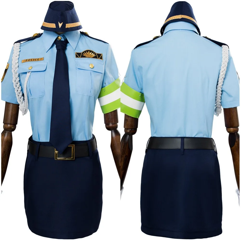 

Fate Extella Link Tamamo no Mae Police Costume Cosplay Adult Women Suit Uniform Halloween Cosplay Costumes