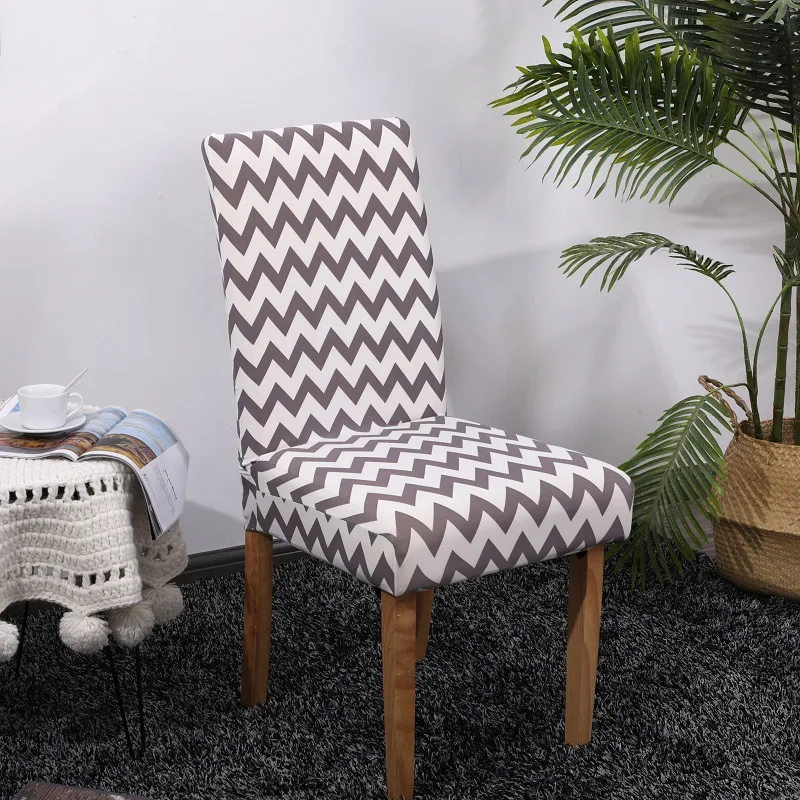 

Home Stretch Dining Chair Set Speed Sell Cross-border Computer Chair Hotel Hotel Special Custom Chair Cover 40X50CM