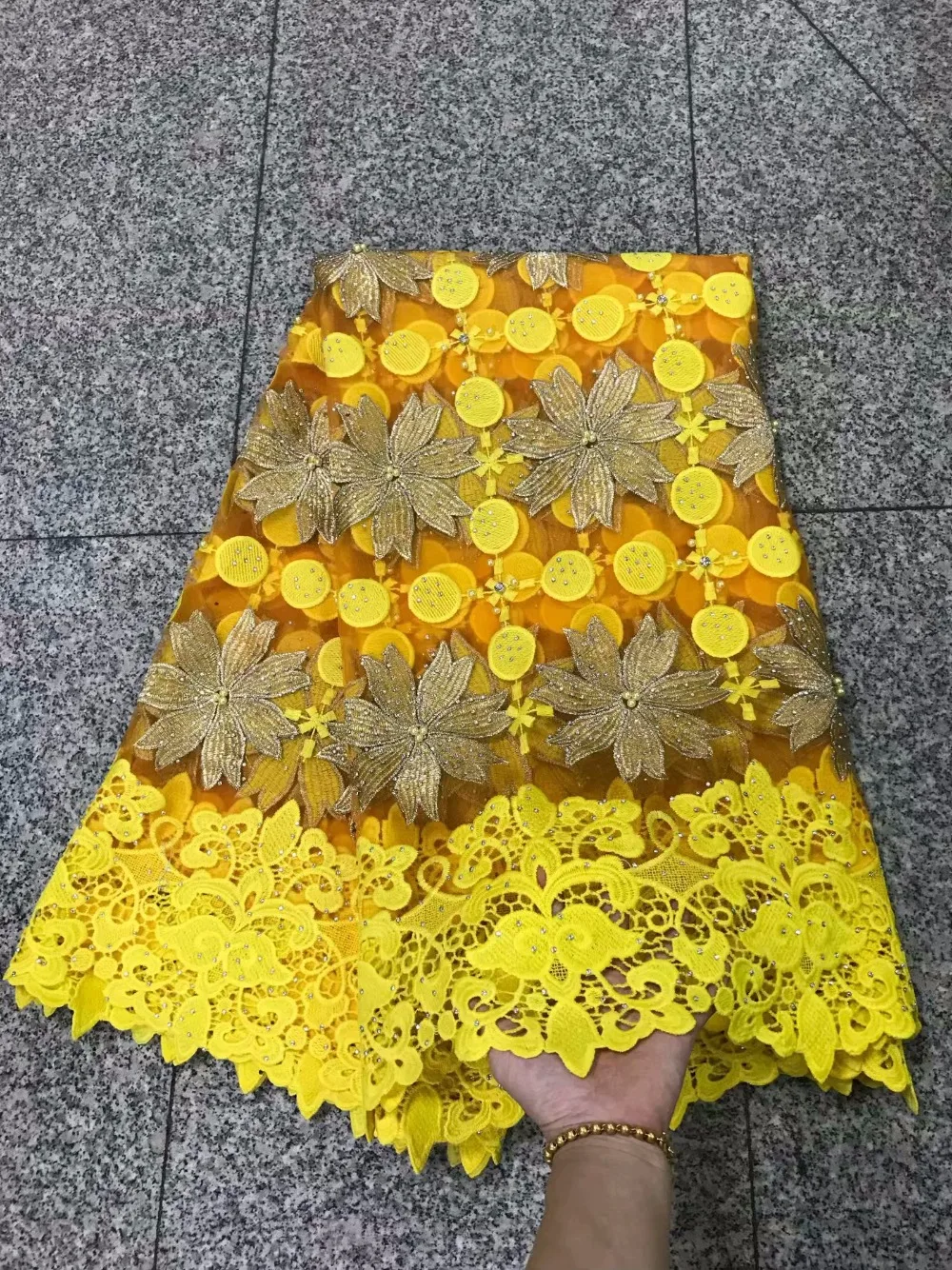 Африканский кружевной ткани высокое качество кружева, вышивка, ткань 5Y Мощность синий тюль кружевной ткани для Кружева Вечерние платья