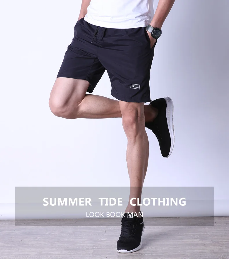 New Shorts Men Summer Beach board shorts Hot Sale Casual Short Male Solid Quality Elastic Fashion Fast Dry Short S-5XL 1007